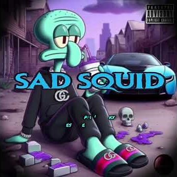 Squidward - SAD SQUID (Bored Track)(Lyrics)(2025) #glorb #mallowgang #spongebob