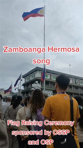 Zamboanga Hermosa Song Flag Raising Ceremony