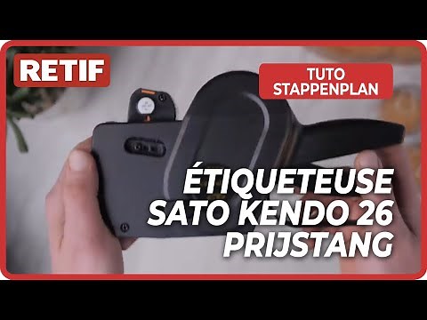 Tuto - Étiqueteuse prix Sato Kendo 26