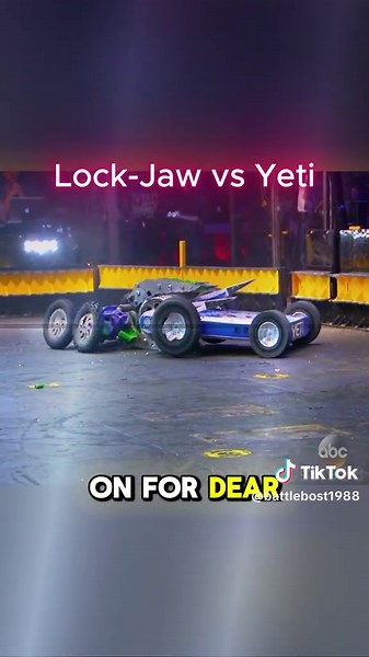 Lock-Jaw vs Yeti: Battle Bots Showdown