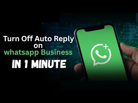 how to stop auto message on whatsapp business #whatsapp