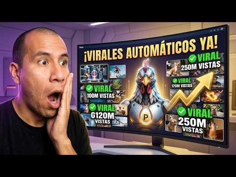 I tried the new Chicken AI Agent and it automatically creates viral videos