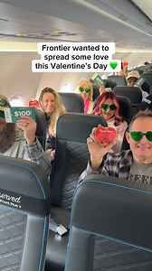 14K views · 94 reactions | Love is in the air!  Wishing you all a sweet and adventurous Valentine's Day from Frontier! | Frontier Airlines | Facebook
