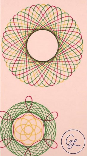 Easy Spirograph Designs | Christmas Edition 6