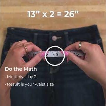 Women's #denimguide at Buckle: How to Measure #denim to Find Waist Size