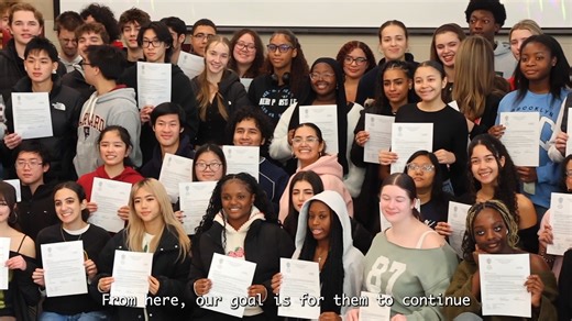 🎓 South High Seniors Recognized at John & Abigail Adams Scholarship Celebration 🎓 Before the holiday break, 106 seniors from South High Community School were surprised with a special ceremony honoring their achievement as John and Abigail Adams Scholarship recipients. Visit the WEA-TV Youtube channel for more videos from across WPS! | Worcester Public Schools - Worcester, MA