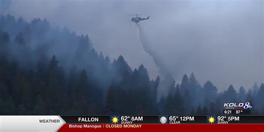 Sunday Evening Davis Fire Update