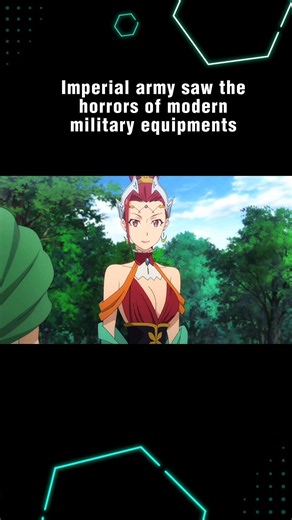 Imperial army saw the horrord of modern military equipments | Gate #anime #edit #gate #animeedit