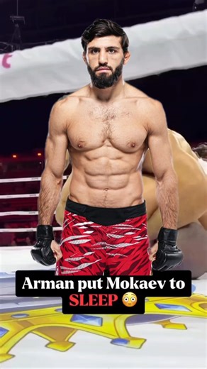 Arman Tsarukyan just put Muhammad Mokaev to SLEEP 😴 #mma