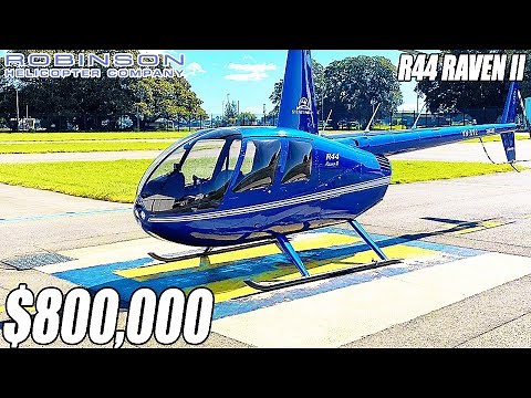 Inside The $800,000 Robinson R44 Raven II