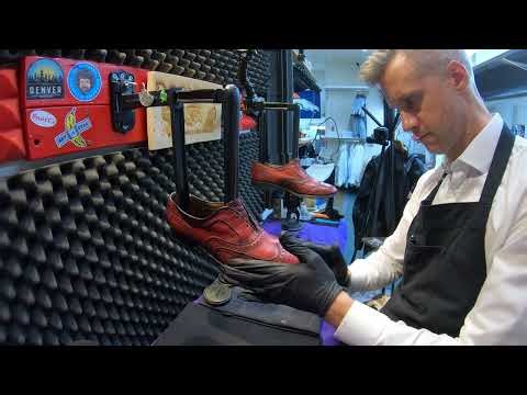 ASMR SHOE SHINE | SHINE DUNGEON | ALLEN EDMONDS | Denver's Best Shoe Shine