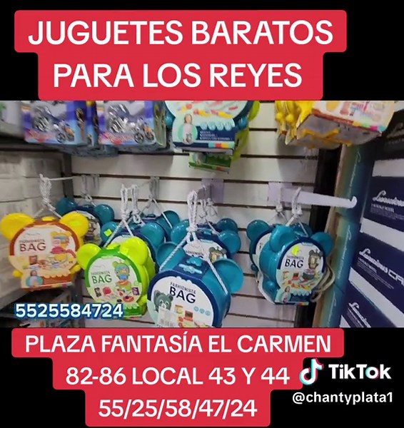 Juguetes baratos en Plaza Fantasía El Carmen