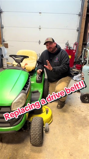 Riding Mower Drive Belt Replacement — How to Replace a Drive Belt