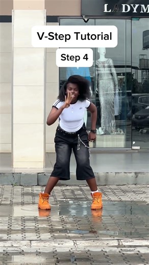 V-walk made easy✅ #funk #remix #airwalk #tutorial #dance #shortsfyp #slickback