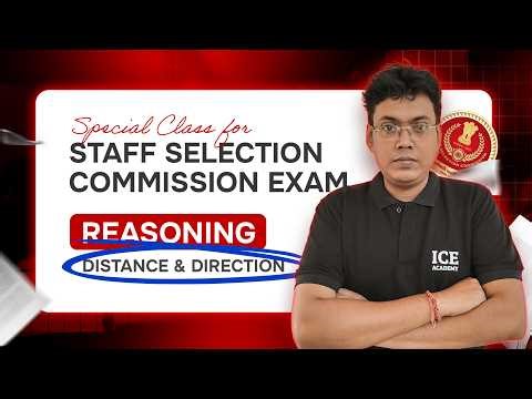 Reasoning – Distance & Direction for SSC Exam | SSC Special Class 8 | Palash Pal Sir | ICE Academy