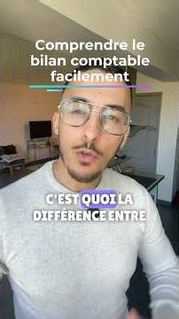 Le bilan comptable expliqué ! #comptabilité