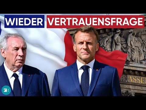 Politische Krise in Frankreich - Premierminister stellt Vertrauensfrage