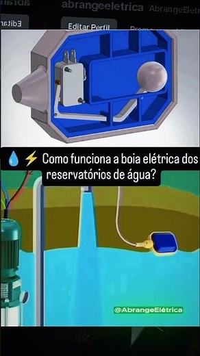 ⚡ BÓIA ELÉTRICA FUNCIONANDO NA PRÁTICA #boiaeletrica #eletrica #caixadagua #dicadeeletrica