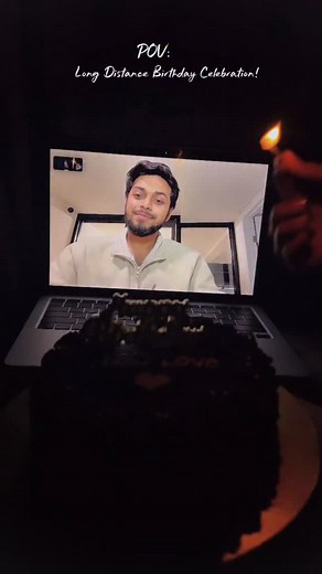 Even in different time zones, our love stays the same. I tried to make your day special in every little way I could, some efforts worked, some didn’t. I just hope we get to celebrate together soon. Happy Birthday Again Mr. Fiance 🤍 . . #longdistancerelationships | Synthia Lamia