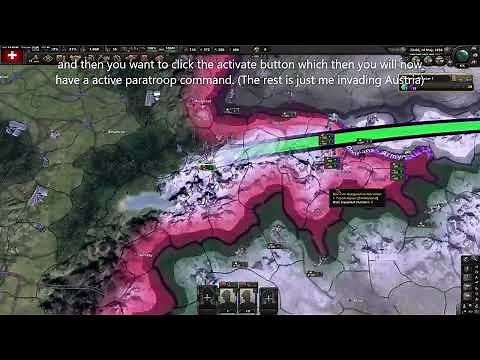 Hoi4 How to use paratroopers