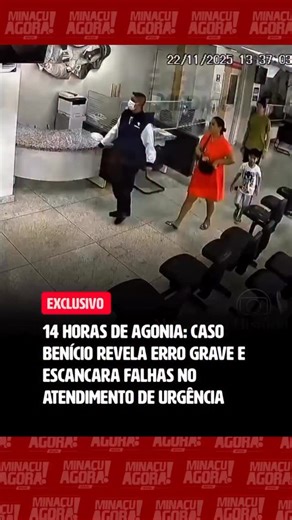 MINACU AGORA Ⓜ️🅰️ on Instagram: "Os últimos momentos de vida do pequeno Benício, de apenas 6 anos, foram marcados por dor, espera e desespero. Durante quase 14 horas, a família acompanhou, dentro do hospital, uma batalha silenciosa contra o tempo e contra falhas que não deveriam existir. Imagens exclusivas exibidas pelo Fantástico mostraram a tensão na sala de espera e o instante em que o menino finalmente recebeu atendimento. Filho único, prestes a completar 7 anos no dia de Natal, Benício mor