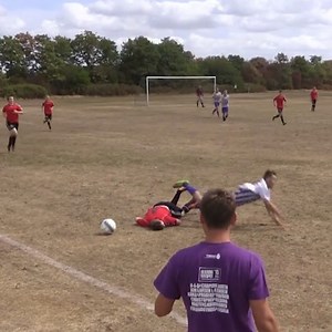 Not your traditional tackle... 😂 | SPORTbible