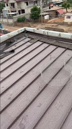 How to stop hidden roof leakage #construction #roofing #masonry