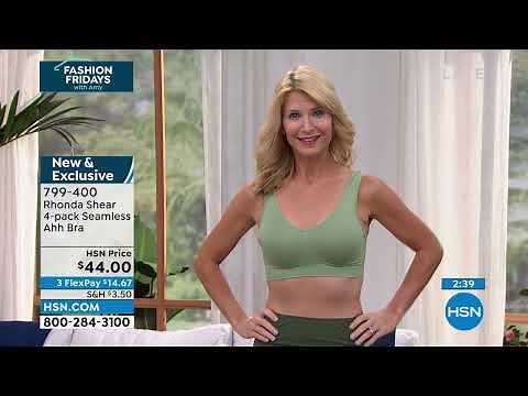 Rhonda Shear 4pack Seamless Ahh Bra