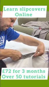 Learn to make slipcovers the professional way