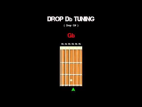 Guitar Tuning - Drop Db (C#)
