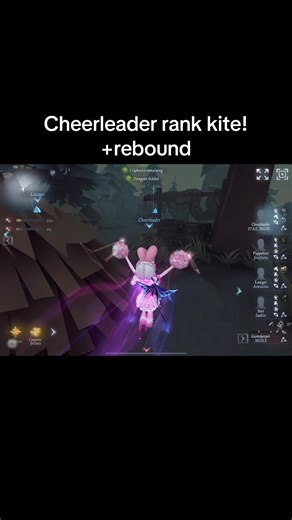 I don't tend to play a lot of cheer in rank because my teammate mains her and usually plays her but I wasn't playing with them this session so why not have a bit of fun with Lily! She's so fun to play #idv #identityv #idvgameplay #lilybarriere #cheerleaderidv
