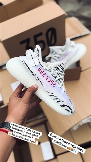 YEEZY 350 en Aguascalientes: Entrega Rápida a Todo México