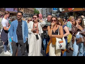 London Walking Tour | Central London Summer Walk 2022 | Oxford Street, Regent Street [4K HDR]