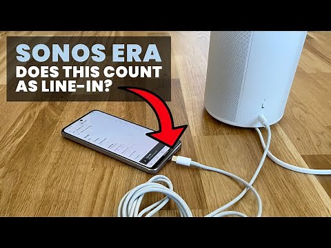 Can You Use a Normal USB-C Cable for Line-in on Sonos Era