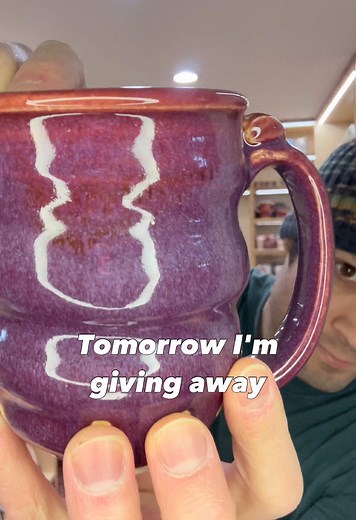 Congrats, Thomas from Washington, USA! Thanks for joining my Patreon. Pot vlog day 298 in a row. I'm no longer selling any of the pottery at cherricopottery.com/jewel-gallery. I'm only giving them away, until they are all gone. 616 remain. So, they will all be given away in 616 days, to my patreon.com/cherricopottery supporters. This includes my large jars, sculptures, and the first pot I ever made in 7th grade. Leave a comment: what would you do if I gave it to you? I call this my