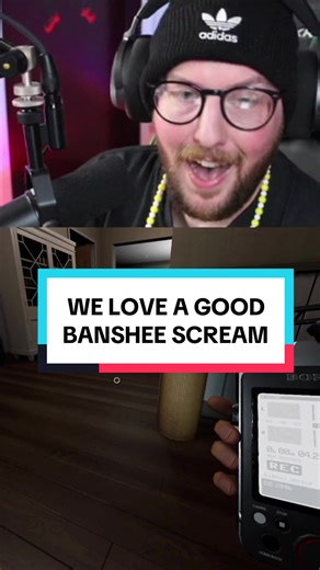 WE LOVE A GOOD BANSHEE SCREAM #phasmophobia #phasmophobiagame #phasmophobiaclips The Banshee has a unique scream you can hear with the parabolic mic or record with the sound recorder 👻🎧 One of the most satisfying abilities to catch! Who else gets excited when they hear it??