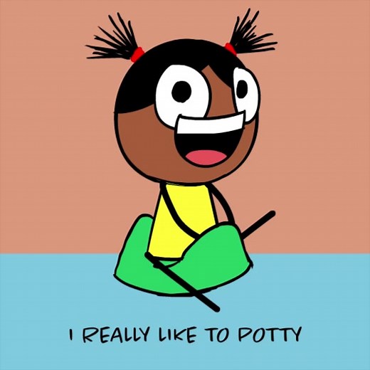 Potty Cartoon Animation Meme - Funny Kenyan Artist Kitchen Original