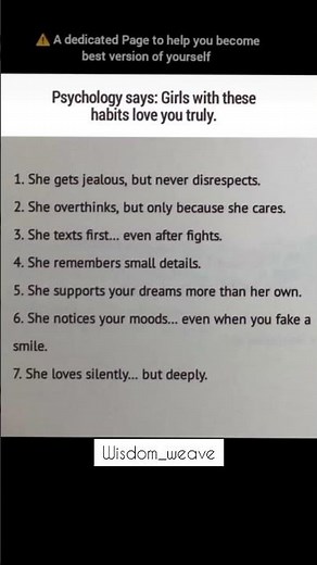 Psychology Says: 7 Signs a Girl Truly Loves You ❤️ | Relationship & Love Psychology Facts