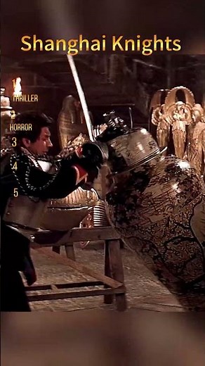 Jackie Chan vs. The Vault Guard! 🤯 Using a PRICELESS ANTIQUE as a WEAPON in “Shanghai Noon 2”