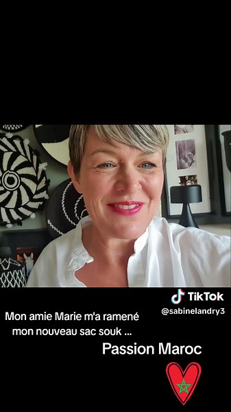 Découverte de mon sac souk fait par Zakaria à Marrakech