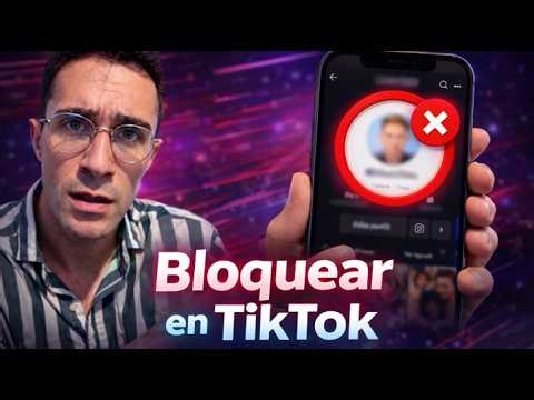 COMO BLOQUEAR UNA PERSONA EN TIKTOK (2026) ⛔