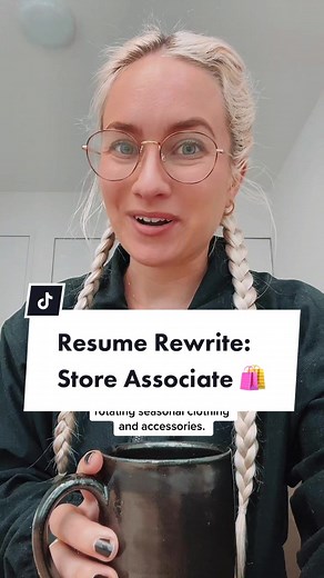 add a little bit of… spice✨🤏🏼 thought this was perfect for the holiday shopping season 🤪 which job should I do next!? #resume #resumehelp #resumewriting #careertiktok #careeradvice #edutok #tiktoktaughtme