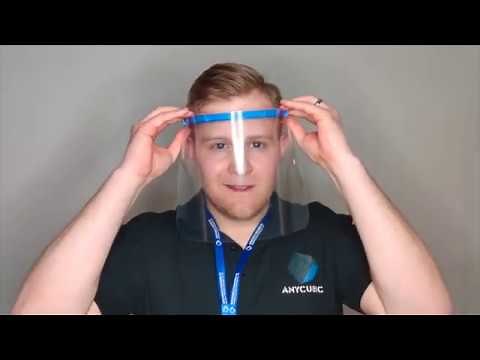 How to Make a Faceshield with a 3D-Printer (Covid-19)