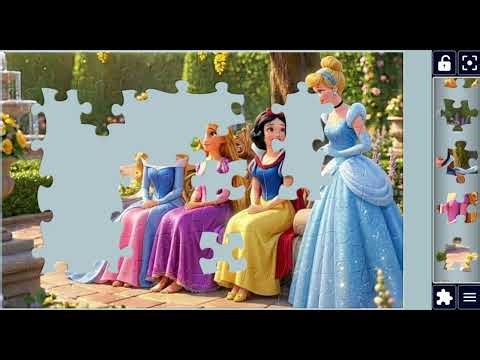 "Princesses Under the Golden Laburnum" #princesses #laburnum #garden 🌼👑‪@puzzlemaster1034‬