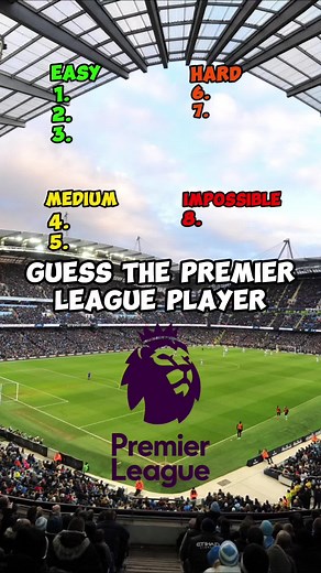 Premier League Players Quiz Challenge