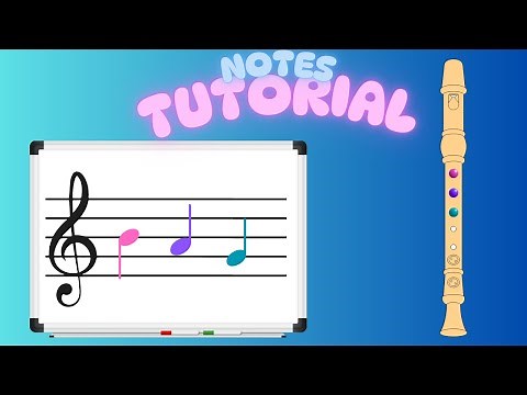Recorder Notes Tutorial: Learn B, A, and G for Beginners