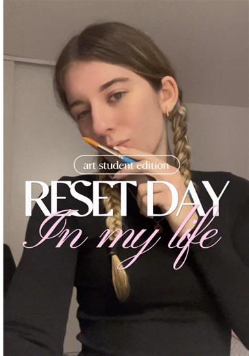 la musique de liv et maddie en fond j’adore, reset day motivant, j’espère que ça vous a plu 😽 — #cleantok #motivation #reset #student #productivity