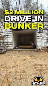 $2,000,000 DRIVE-IN Bunker from ATLAS#shtf #atlassurvivalshelters #prepper #FalloutShelter #preppers #bunkers #saferoom #bombshelter #panicroom #doomsdaypreppers #doomsday #bunker #atlassurvivalshelter #offgridliving #falloutshelter #survival #shelter #doomsdayprepperss #hidden #gunroom | Atlas Survival Shelters