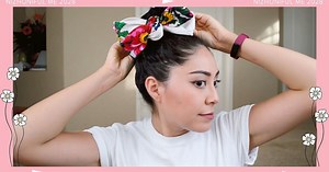 7 Cute Scarf Hairstyles You Can Do Quickly & Easily at Home
