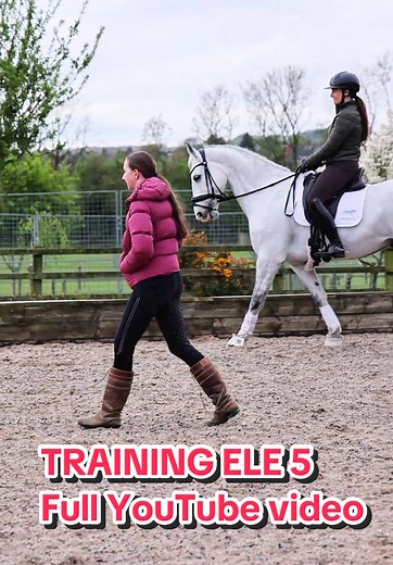 Training for Elementary 5 Dressage with Voss and Ruby Hughes